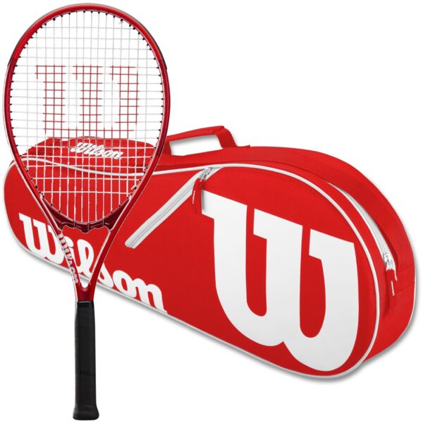 Wilson Pro Staff Precision XL 110 Tennis Racquet Bundled with an Advantage II Tennis Bag