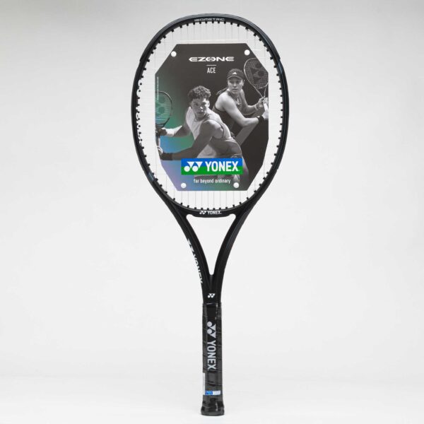 Yonex EZONE Ace 102 260g Aqua Night Black Tennis Racquets Size 2L - 4 1/4"