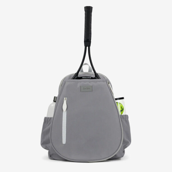 Ame & Lulu Game Time Tennis Backpack Tennis Bags Grey/White