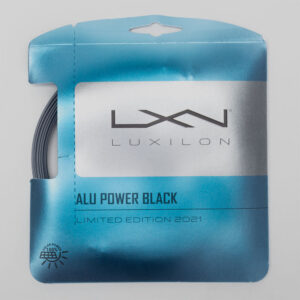Luxilon ALU Power 16L (1.25) Black Tennis String Packages Size String Package