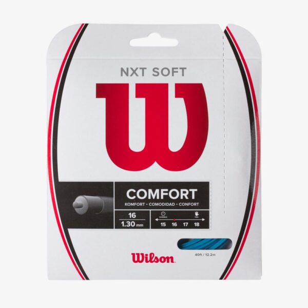 NXT Soft Tennis String Set, Blue - Wilson Clubs