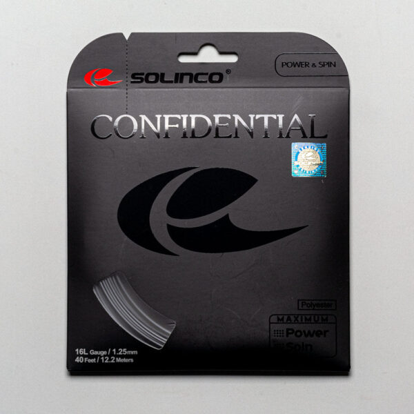 Solinco Confidential 16L 1.25 Tennis String Packages Size String Package