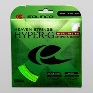 Solinco Hybrid Hyper-G 16L + Hyper-G Round 16L (1.25) Tennis String Packages Size String Package