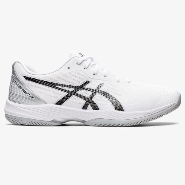 Solution Swift FF Men's Tennis Shoe, White/Black, 11.5 M - Asics