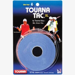 Unique Sports Tourna Tac II Tacky 10 Pack - Blue Tennis Overgrips