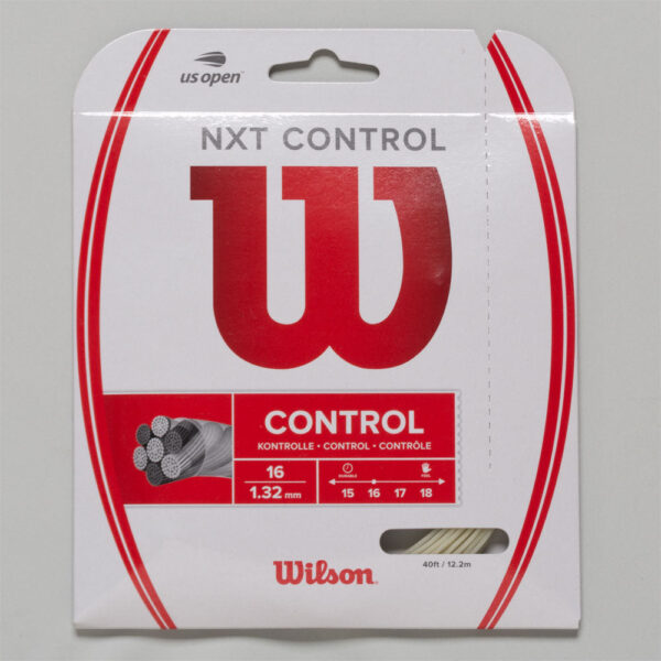 Wilson NXT Control 16 Tennis String Packages Natural, Size String Package