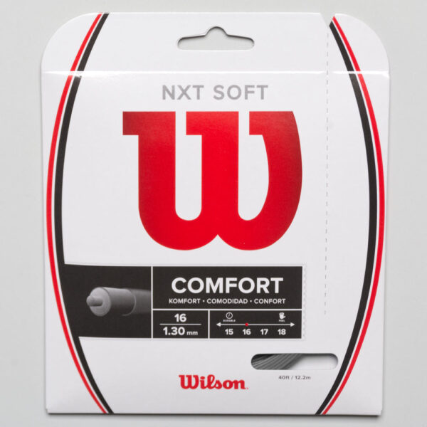 Wilson NXT Soft 16 Tennis String Packages Silver, Size String Package