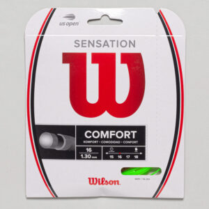 Wilson Sensation 16 Tennis String Packages Neon Green, Size String Package