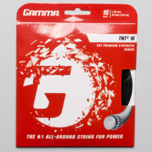 Gamma TNT2 16 Tennis String Packages Black, Size String Package