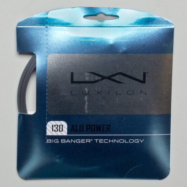 Luxilon ALU Power 16 (1.30) Silver Tennis String Packages Size String Package