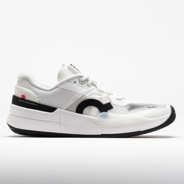 On The Roger Pro 2 Clay Men's Tennis Shoes White/Black Size 12.5 Width D - Medium