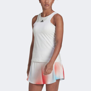 adidas Tennis Y-Tank Women's Tennis Apparel White, Size Medium