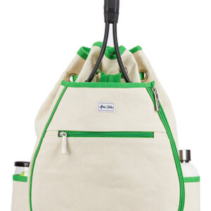 Ame & Lulu Hamptons Tennis Backpack (Limeade)