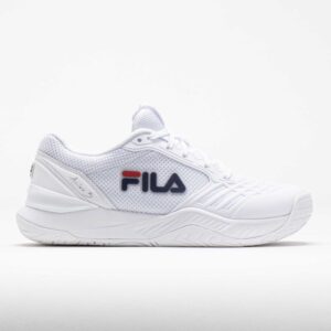 Fila Axilus 3 Energized Women's Tennis Shoes White/FILA Navy/FILA Red Size 6 Width B - Medium