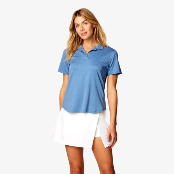 Johnnie O Sadie Short Sleeve Polo Shirt, Blue, XS