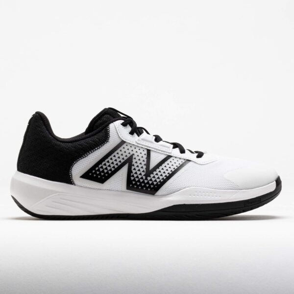 New Balance 696v6 Men's Tennis Shoes White/Black Size 12 Width D - Medium