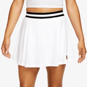 NikeCourt Dri-FIT Heritage Women's Tennis Skirt, White, L