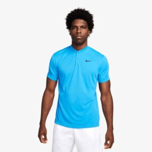 NikeCourt Dri-FIT Men's Tennis Blade Polo, Light Blue Top