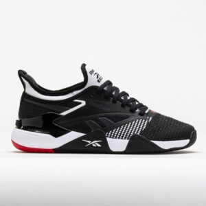 Reebok Nano Court Women's Tennis Shoes Black/White/Vector Red Size 9.5 Width B - Medium