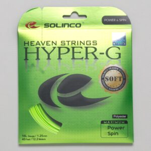 Solinco Hyper-G Soft 16L 1.25 Tennis String Packages Size String Package
