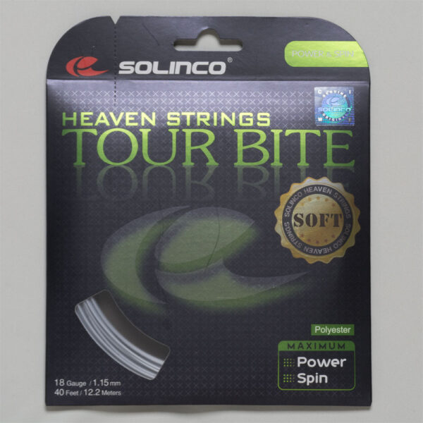 Solinco Tour Bite Soft 18 1.15 Tennis String Packages Size String Package