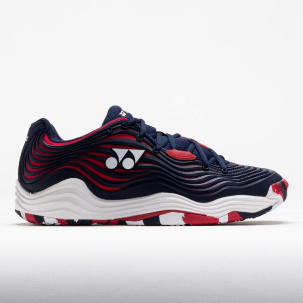 Yonex Power Cushion FusionRev 5 NYC Men's Tennis Shoes Navy/Red Size 8 Width D - Medium