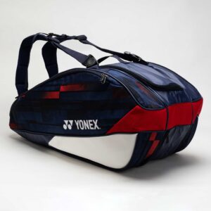 Yonex Pro 9 Pack Limited Racquet Bag White/Navy/Red Tennis Bags