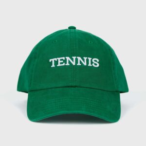 Ame & Lulu Triple Play Hat Hats & Headwear Green White Tennis