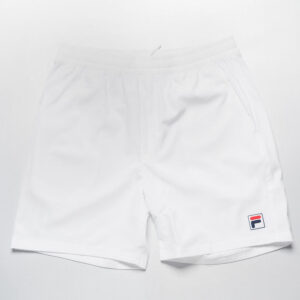 Fila Essentials 7" Woven Shorts Men's Tennis Apparel White, Size Medium