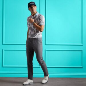G/FORE Blur Icon Camo Pique Short Sleeve Polo Shirt, White, XL