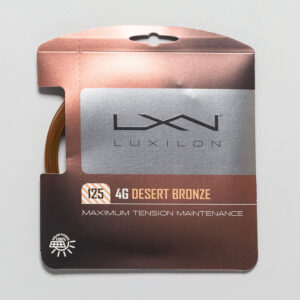 Luxilon 4G 125 Desert Bronze Tennis String Packages Size String Package