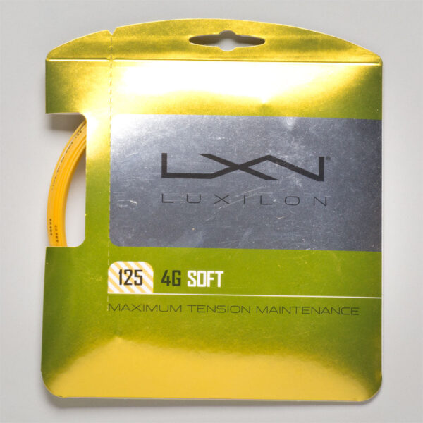 Luxilon 4G Soft 16 (1.25) Tennis String Packages Size String Package