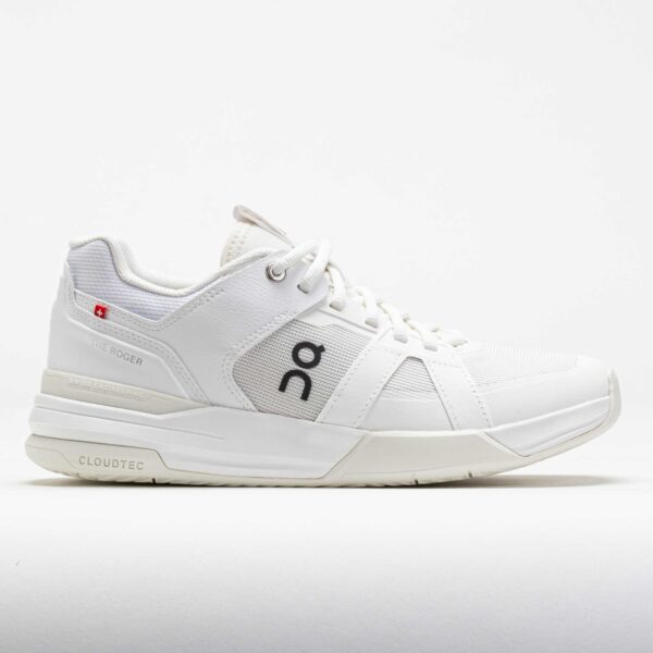 On The Roger Clubhouse Pro Men's Tennis Shoes White/Ice Size 12 Width D - Medium
