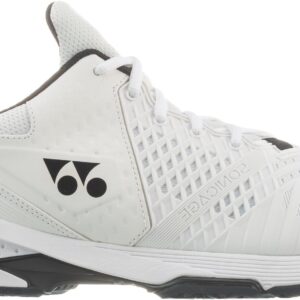 Yonex Men's Power Cushion Sonicage Plus Super Wide Tennis Shoes (White)