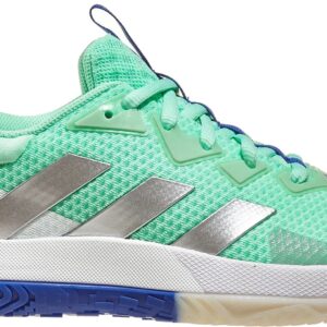 Adidas Women's SoleMatch Control Tennis Shoes (Pulse Mint/Silver Metallic/Lucid Blue)