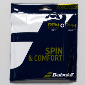 Babolat RPM Blast 17 + RPM Soft 16 Hybrid Tennis String Packages Size String Package