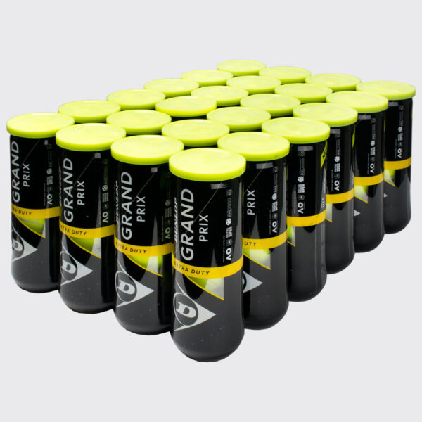 Dunlop Grand Prix Extra Duty 24 Cans Tennis Balls