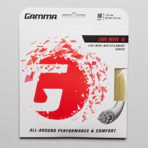 Gamma Live Wire 16 Tennis String Packages Size String Package