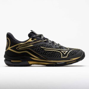 Mizuno Wave Exceed Tour 6 AC 10th Anniversary Women's Tennis Shoes Iron Gate/Gold Size 10 Width B - Medium