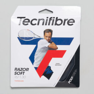 Tecnifibre Razor Soft 16 1.30 Tennis String Packages Carbon, Size String Package