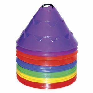 Wave Cones for Tennis Court Drill Practice (Set of 12)