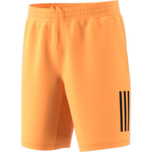 adidas Club 3-Stripe Short 7" 2023 Men's Tennis Apparel Hazy Orange, Size XL