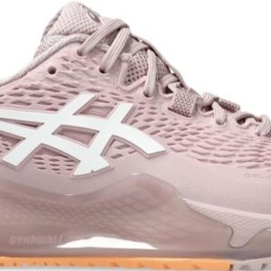 Asics Women's Gel-Resolution 9 Tennis Shoes (Watershed Rose/White)