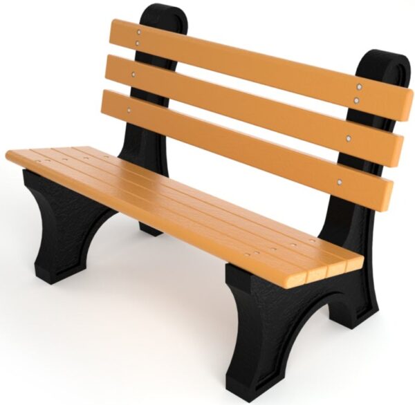 Frog Furnishings 4-Foot Comfort Park Avenue Tennis Court Bench