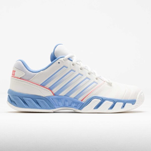 K-Swiss Bigshot Light 4 Women's Tennis Shoes Bright White/Open Air/Strawberry Ice Size 8.5 Width B - Medium