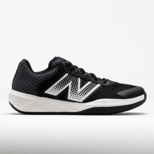 New Balance 696v6 Men's Tennis Shoes Black/White Size 9 Width EE - Wide