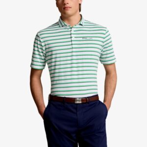 Polo Ralph Lauren Classic Fit Stretch Jersey Polo Shirt, Green, M