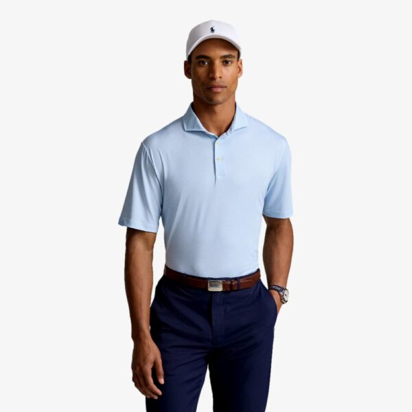 RLX Golf Dot Textured Short Sleeve Polo Shirt