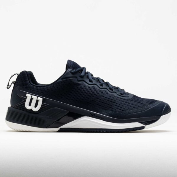 Wilson Rush Pro 4.5 Men's Tennis Shoes Navy Blazer/White Size 9 Width D - Medium