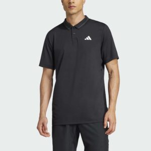 adidas Club Pique Polo 2025 Men's Tennis Apparel Black, Size XL